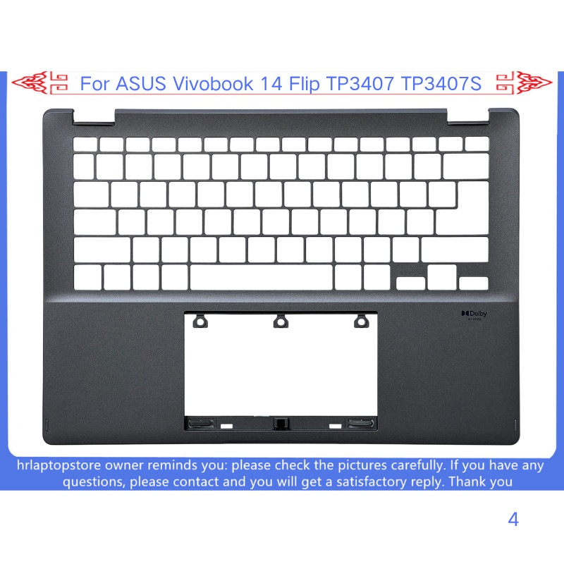 New For ASUS Vivobook 14 Flip TP3407 TP3407S Upper Case Cover/Bottom Case Cover