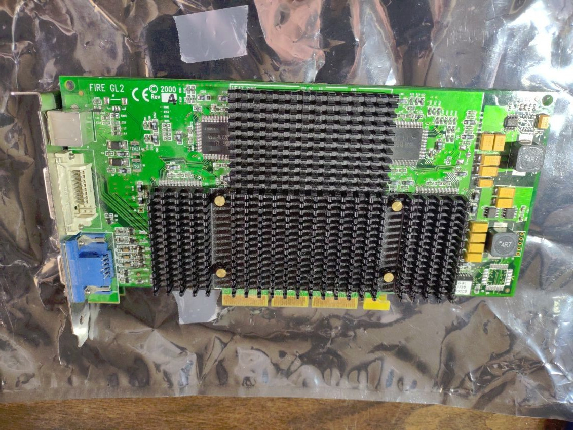 ATI Fire GL2 AGP 64MB  T3 AGP Video Card