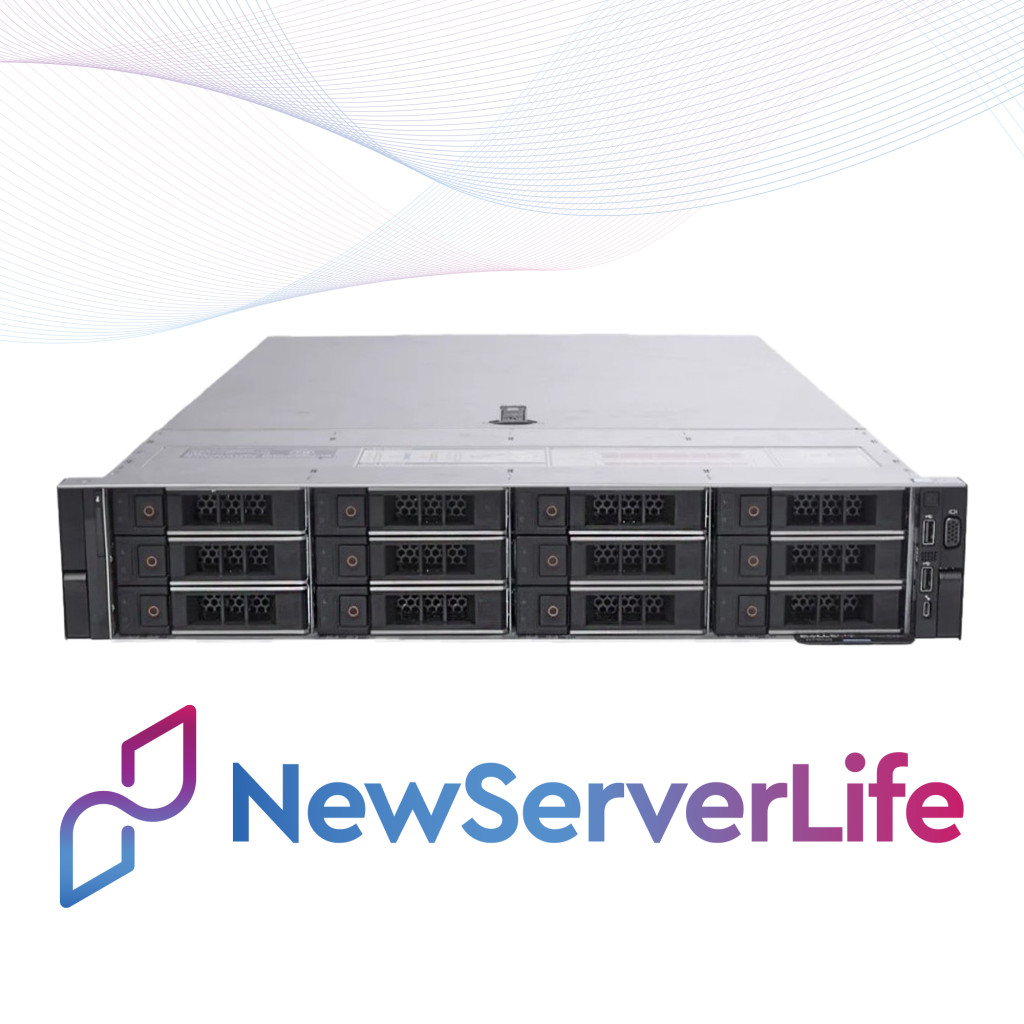 DELL R740xd 12LFF Server 2x Gold 6240 2.6GHz =36 Cores 64GB H730p 4xRJ45