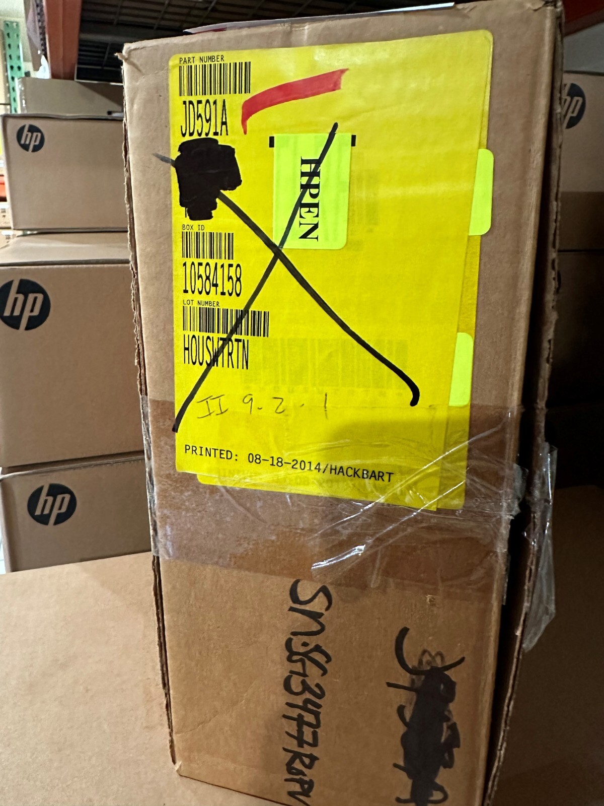 JD591A - HP 4 Port Fractional E1 Fic A Msr Module  - Brand New