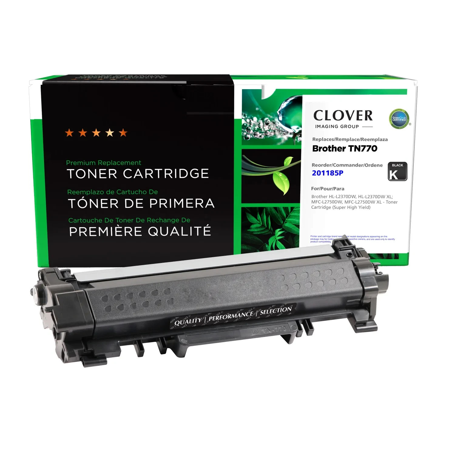 Clover Super High Yield Toner Cartridge for Brother TN770
