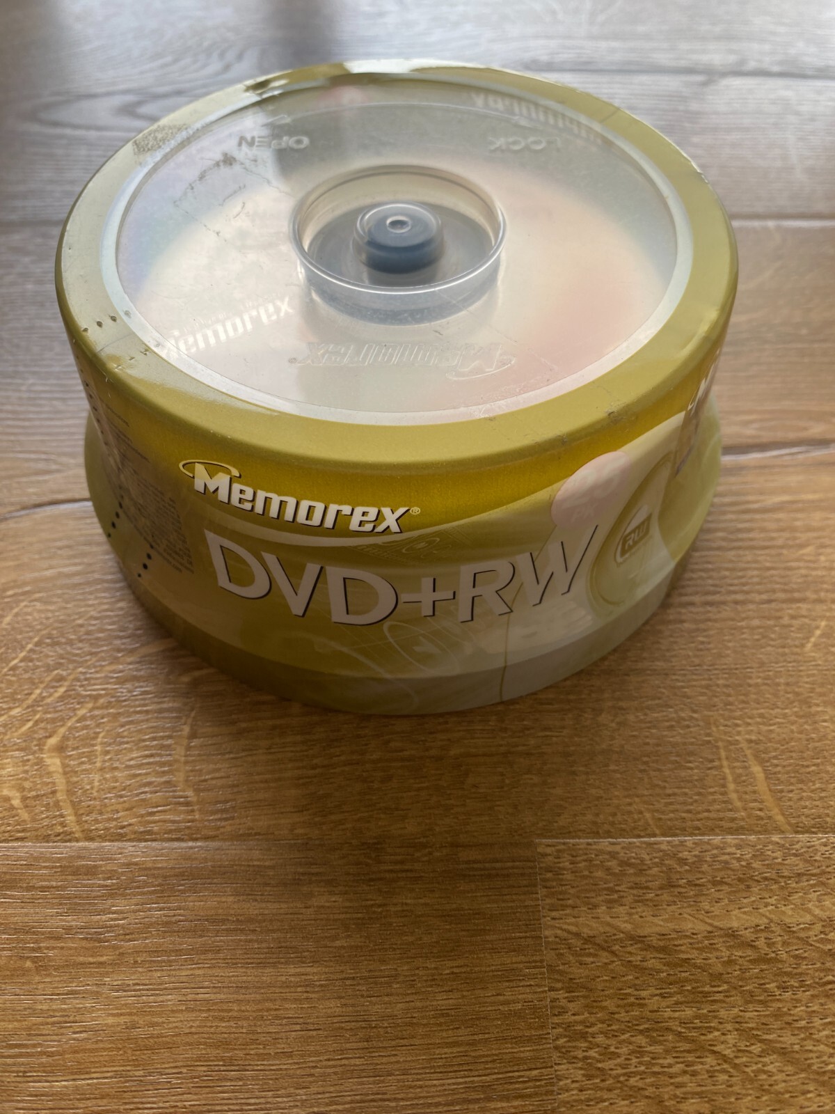 Memorex DVD+RW 25-pack Rewritable Discs BRAND NEW Sealed