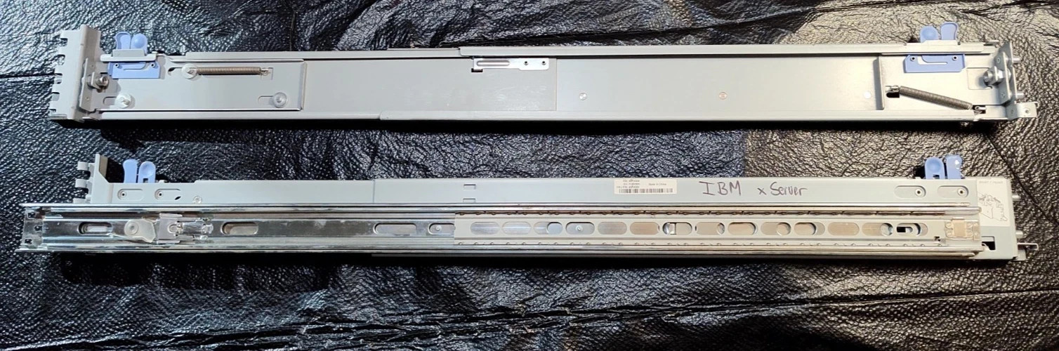 IBM System X3550 X3650 Rackmount Server Left Right Slide Rail Mounting Kit Set