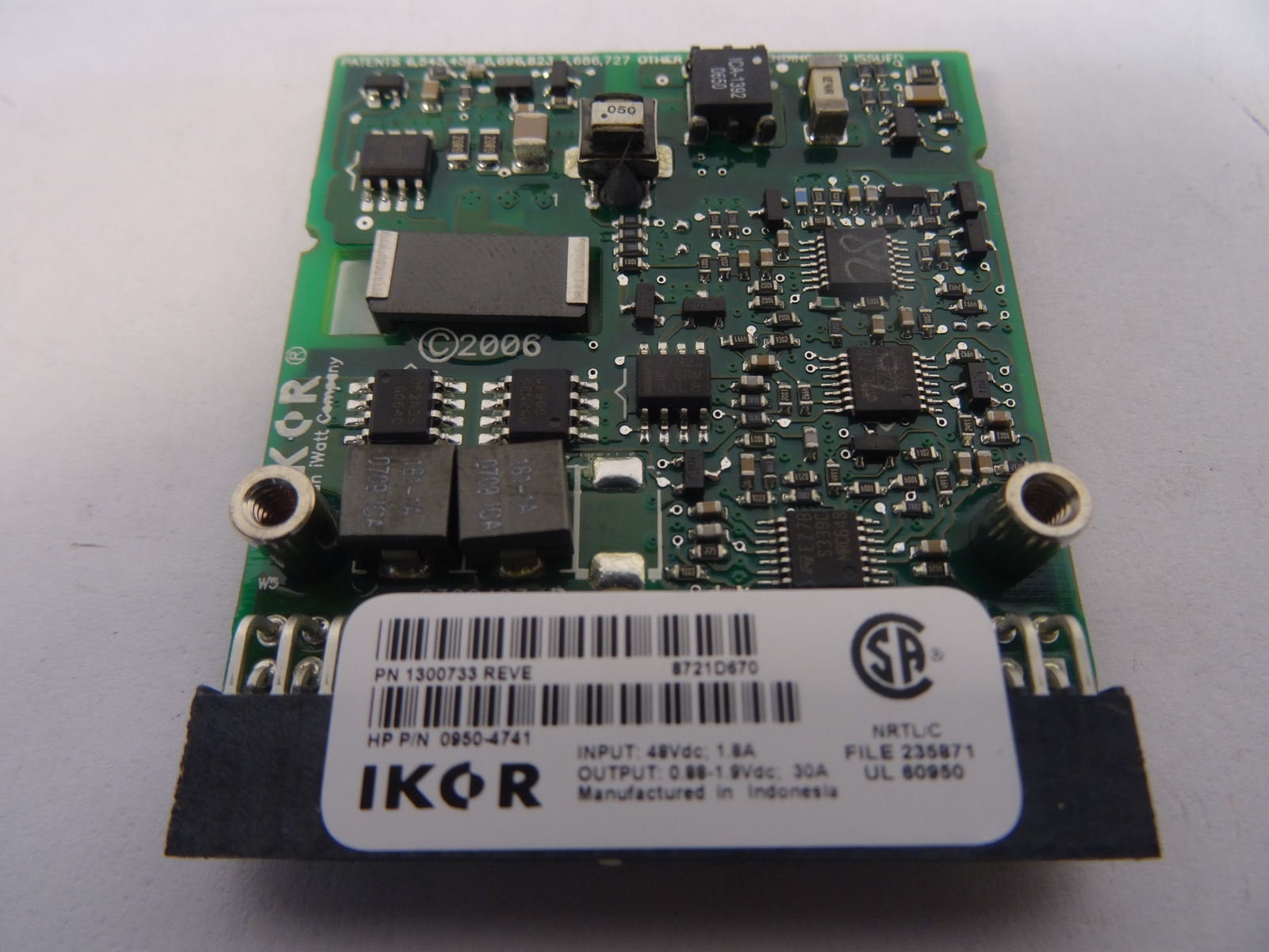 HP 0950-4741 48V DC TO DC VOLTAGE REGULATOR MODULE