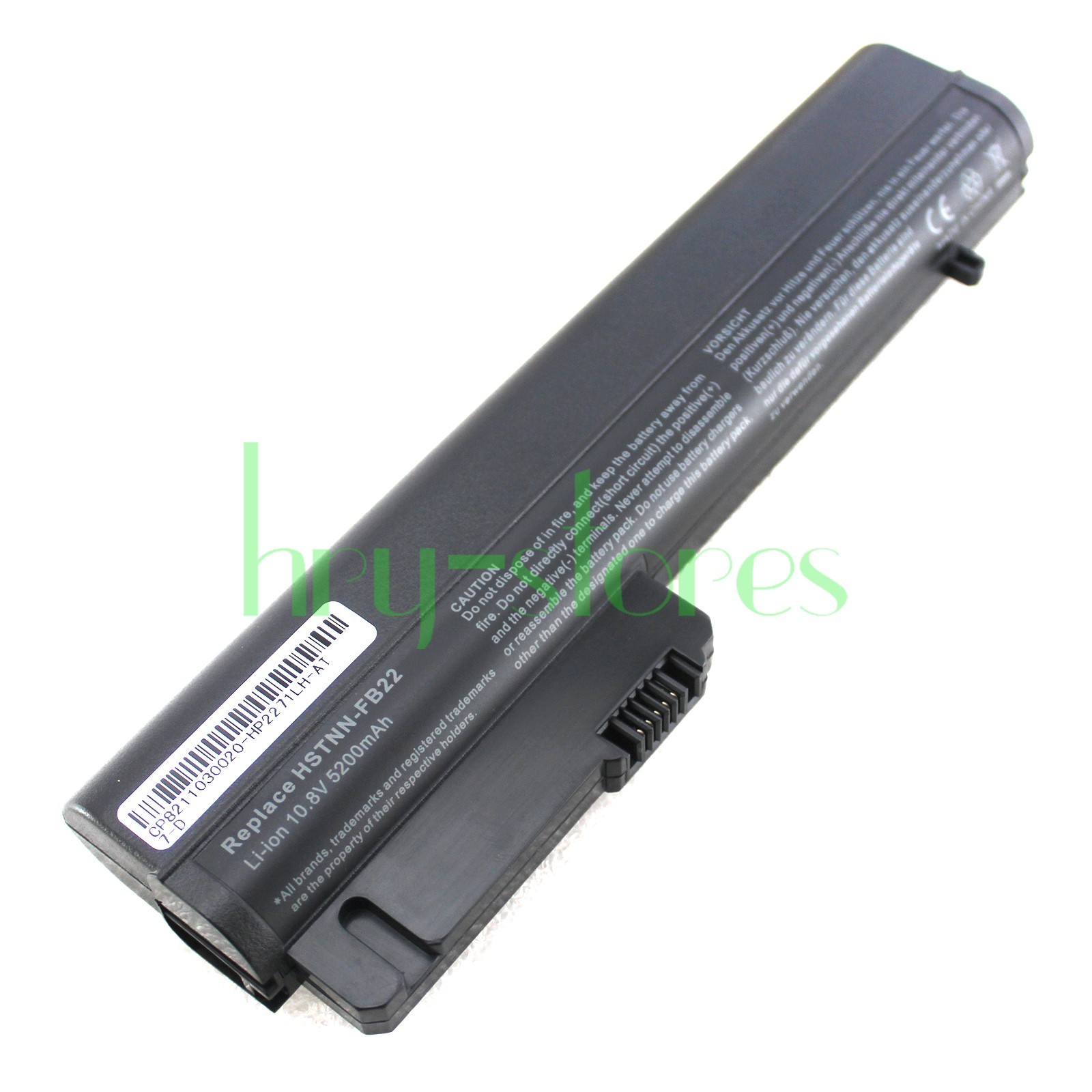 6Cell Battery For Hp Compaq NC2400 EliteBook 2530p 2540P 412779-001 412789-001