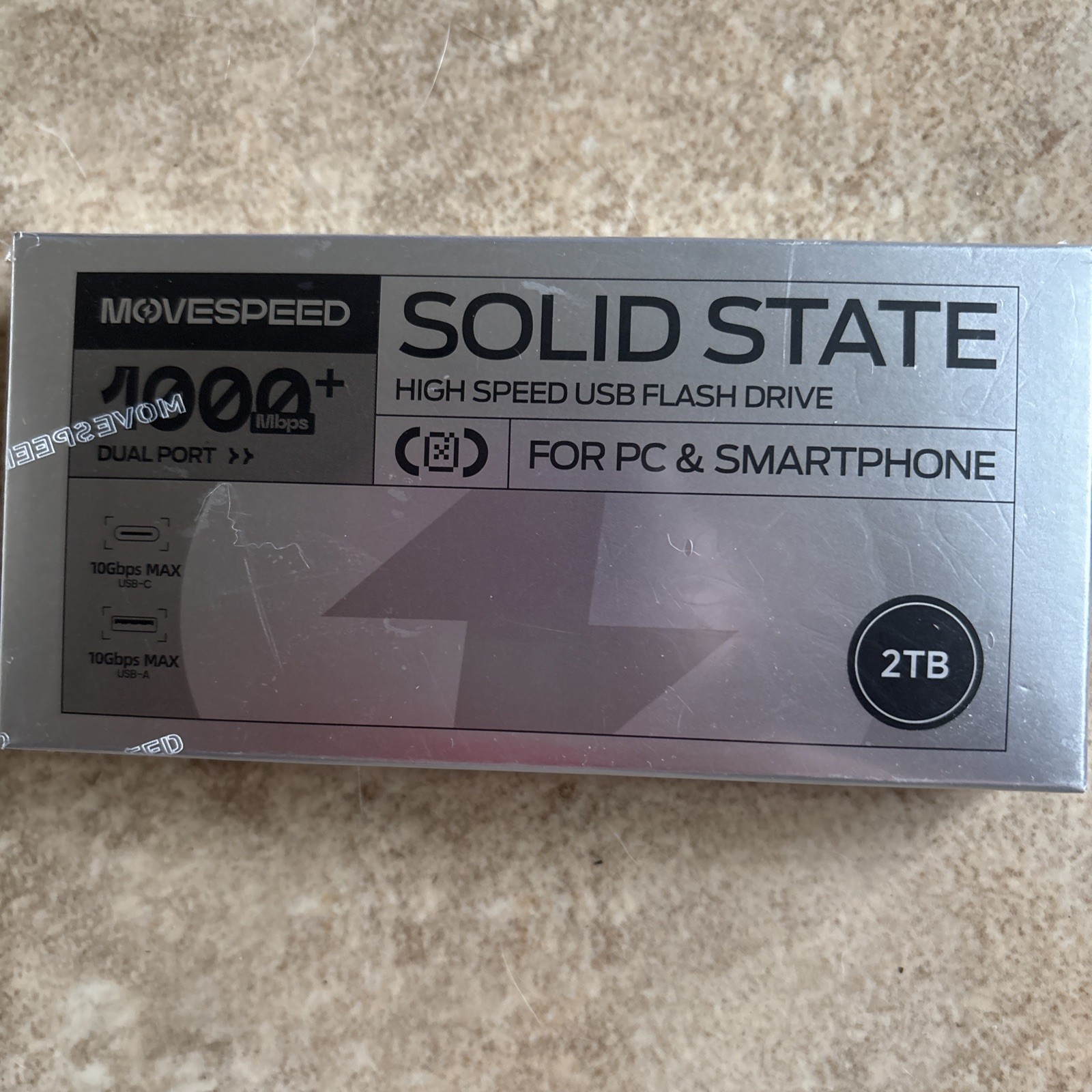 Move speed Solid State High Speed USB 2TB Flash Drive