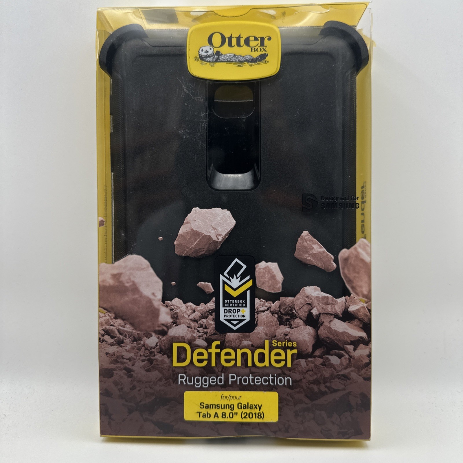 OtterBox Defender Samsung Galaxy Tab A 8.0 (2018) Black Rugged Case – New