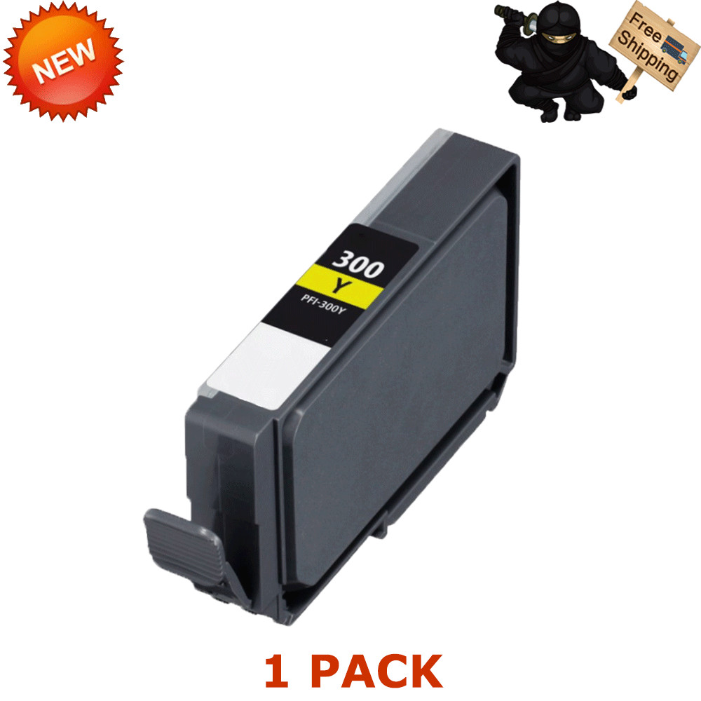 PFI-300 Yellow Ink Cartridge Compatible For Canon imagePROGRAF Pro 300 Y