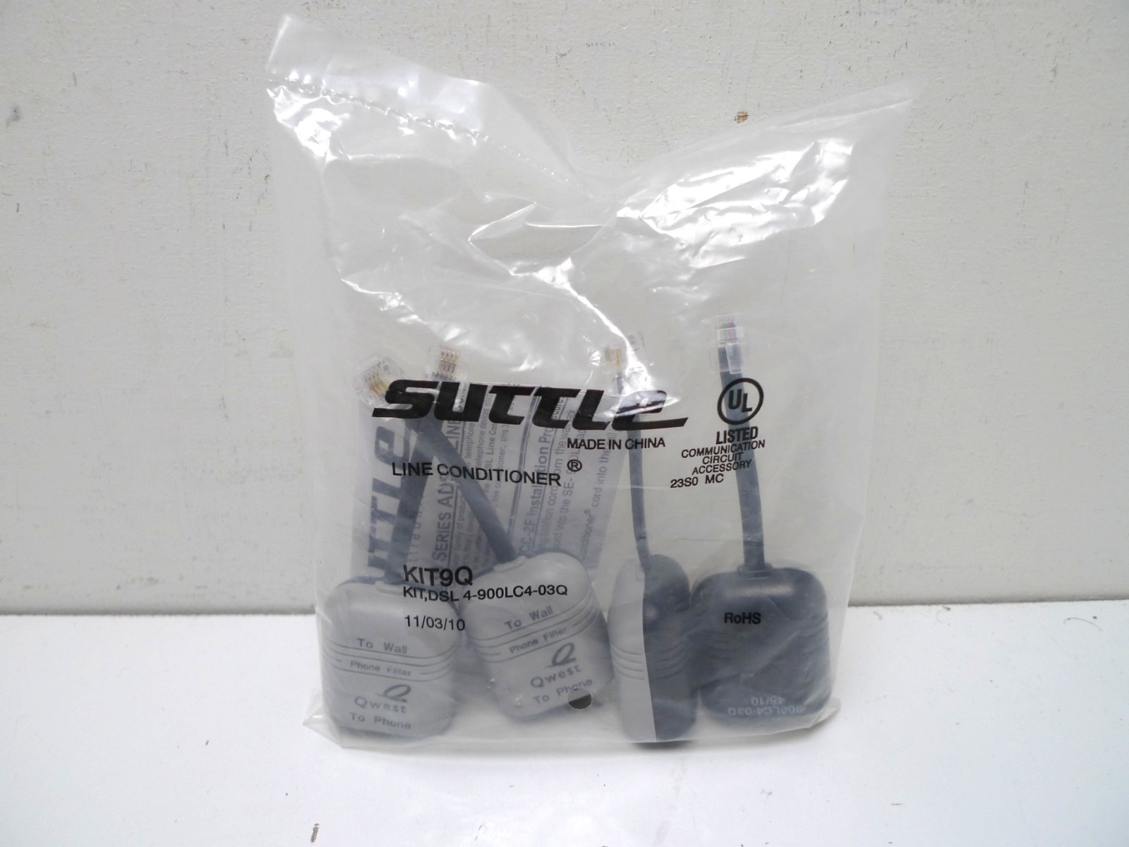 Suttle Line Conditioner | Qwest Phone Filter | KIT9Q, DSL (4 Pack)
