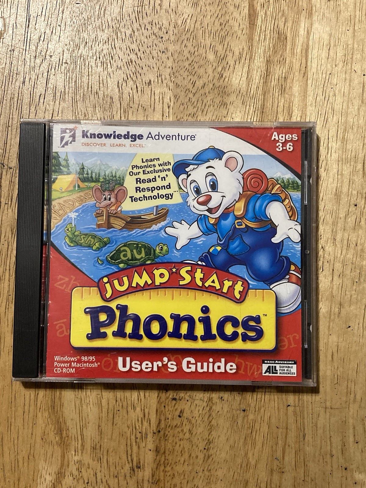 JumpStart  Phonics Vocabulary Spelling(CD-Rom PC, 1997)
