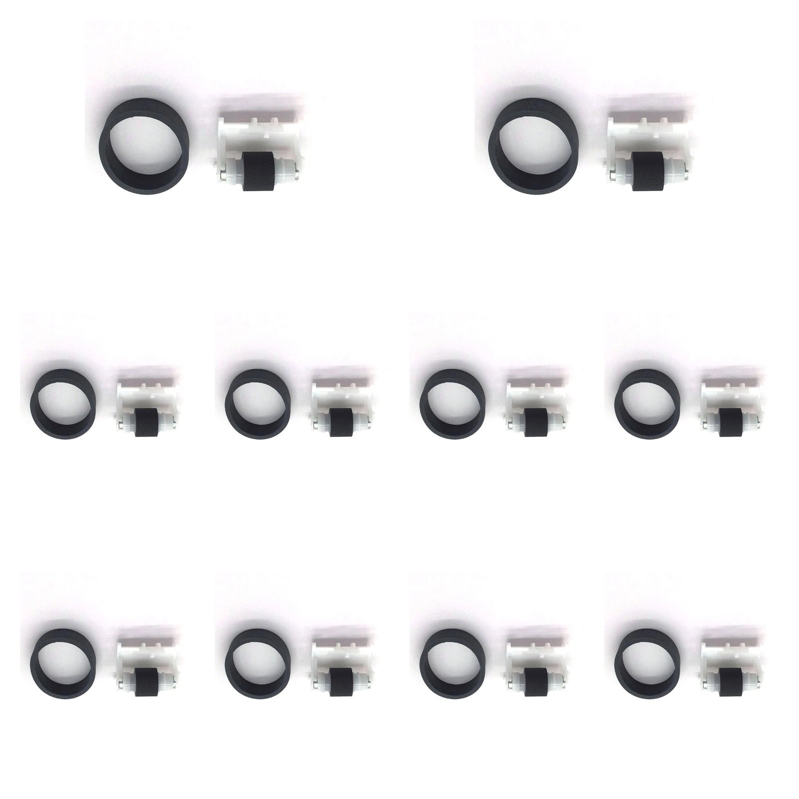 10sets Feed Separation Pickup Roller Rubber Tire For EPSON ET4800 ET2980U