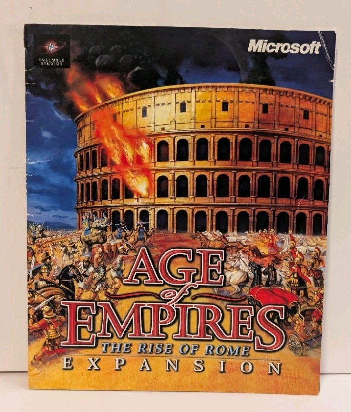 Age of Empires Rise of Rome Expansion Guidebook - Manual Book ONLY
