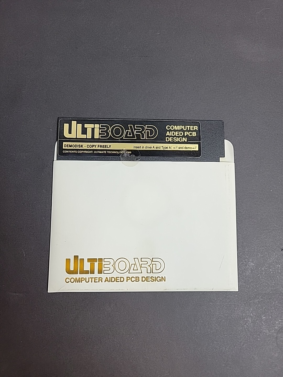 Vintage UltiBoard v3.03 Computer Aided PCB Design Ultimate Technology RARE 1 of 