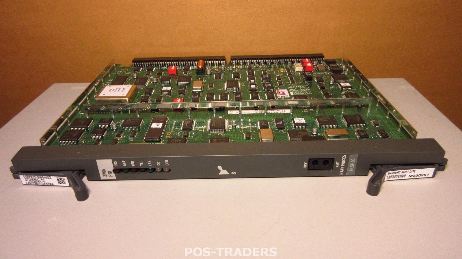 NORTEL 2MB PRI PRIMARY RATE INTERFACE PCB NTAK79BCE5 - PULLED FROM MG1000