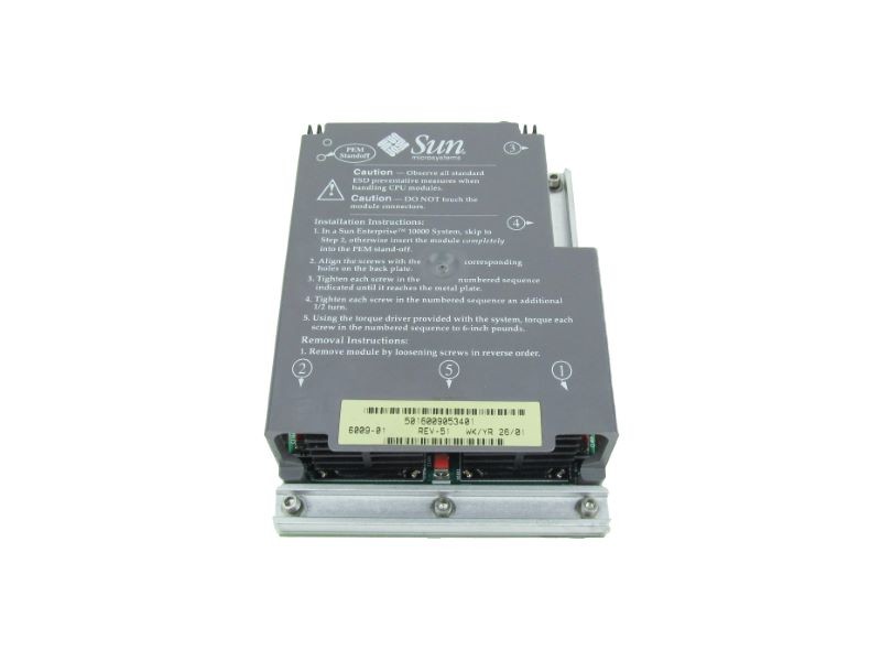 Sun 501-6009 (X2580A) 400MHz UltraSPARC II Module(8MB Cache Blaze)