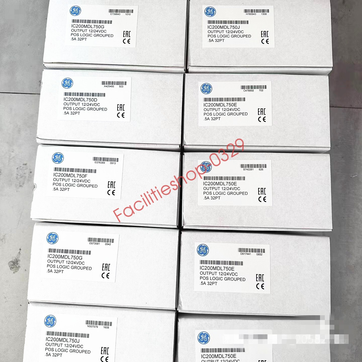 1pcs IC200MDL750 GE PLC Module OUTPUT 12/24VDC POS LOGIC GROUPED DHL/FedEx