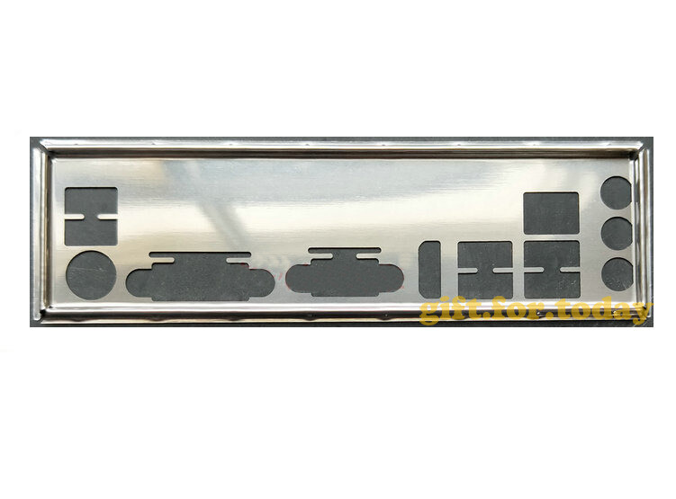 For ASRock X370M-HDV Shield I/O IO Rear Baffle Backplate Motherboard