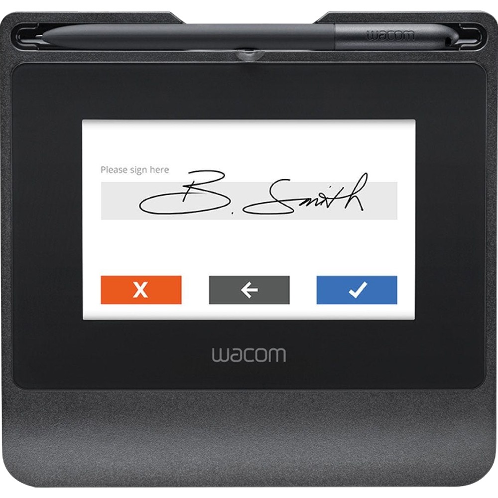 Wacom STU-540 5" Color Electronic Signature Pad, Black