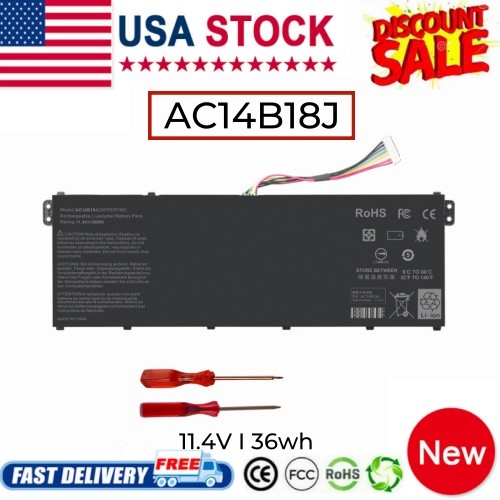 AC14B8K Battery For Acer Chromebook CB3-111 CB5-311 CB5-571 CB3-531 3ICP5/57/80