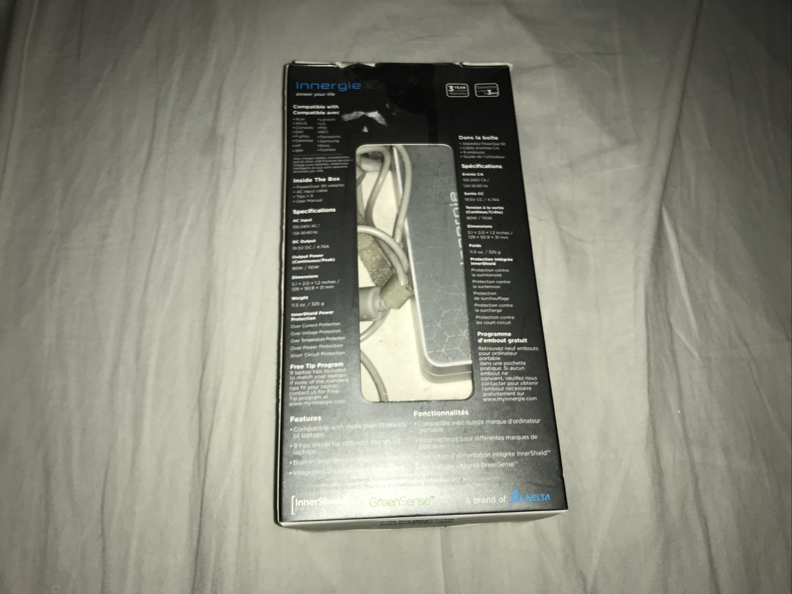 Innergie Power Gear Universal Laptop Charger AC/DC ADP-90RD AA 19V 4.7A