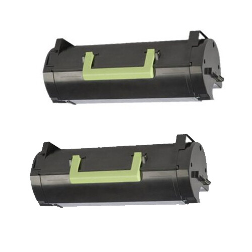 2 Pack Toner Compatible for 60F1000, Lexmark MX310dn MX410de MX510de MX511dte