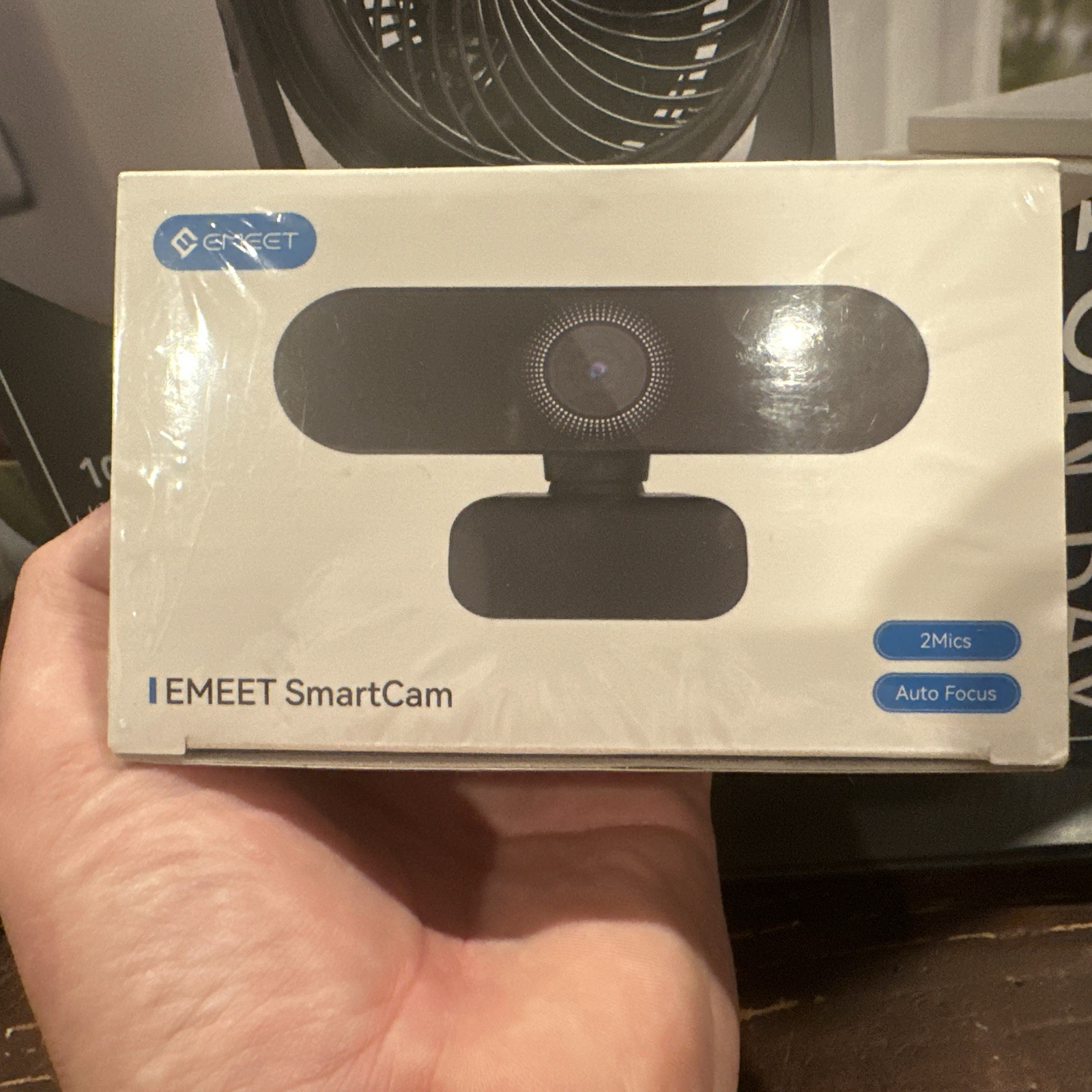 EMEET E3131 SMARTCAM NOVA 4K WEB CAMERA FOR PC 2 MICS AUTOFOCUS, E3131111