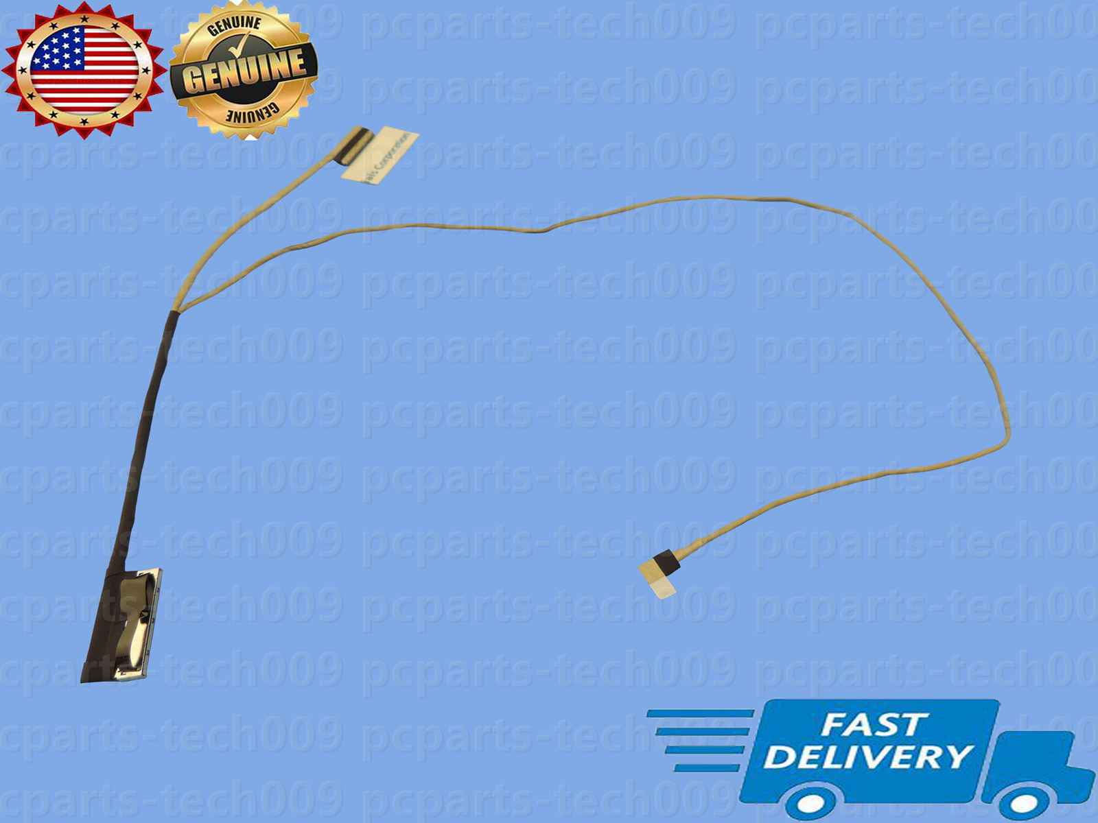 Genuine LCD Video Display Screen Cable For Asus ROG Strix GL702VI-WB74 40Pin