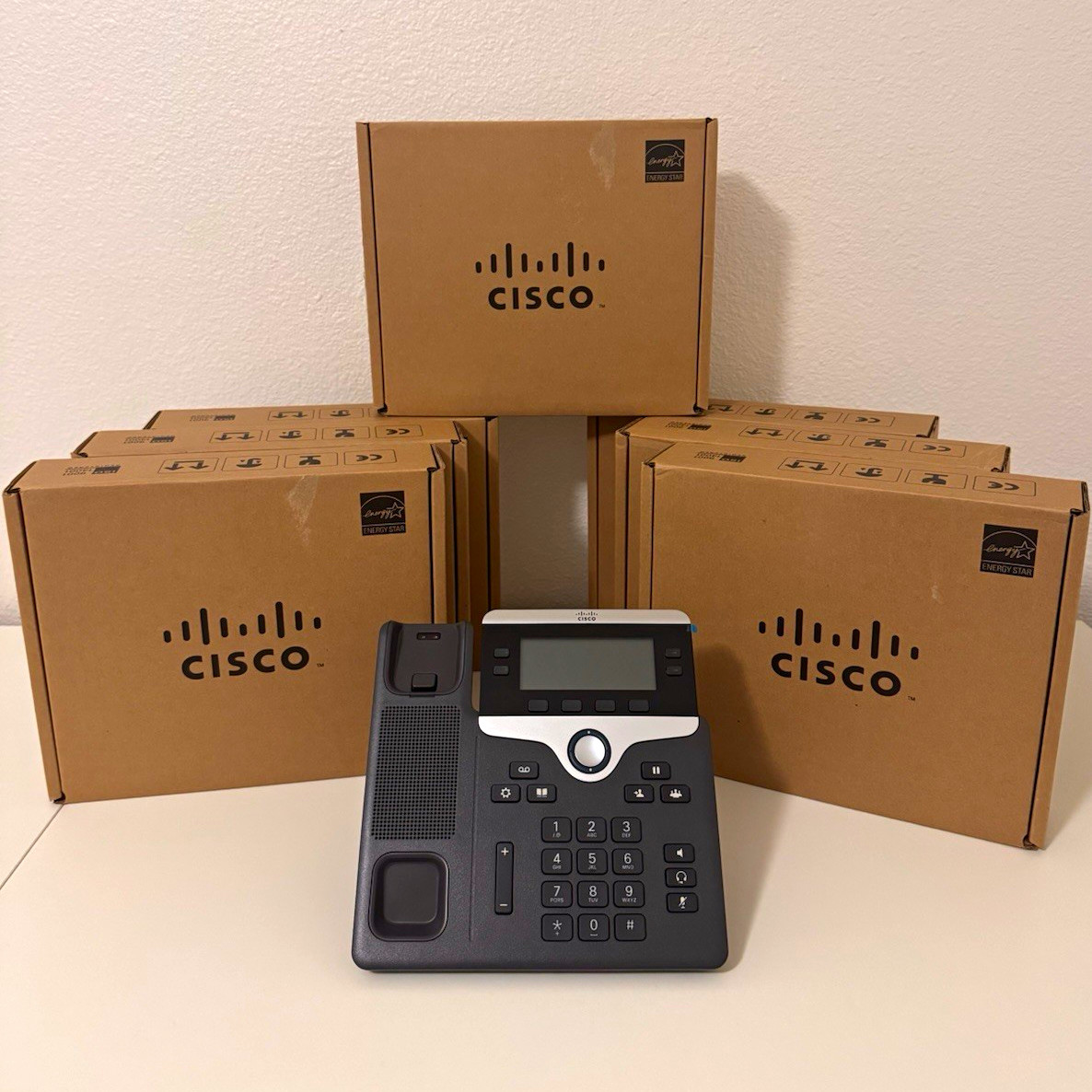 Cisco UC Phone 7841 IP Phone 4-Line Speakerphone RJ-45 Grey CP-7841-K9=