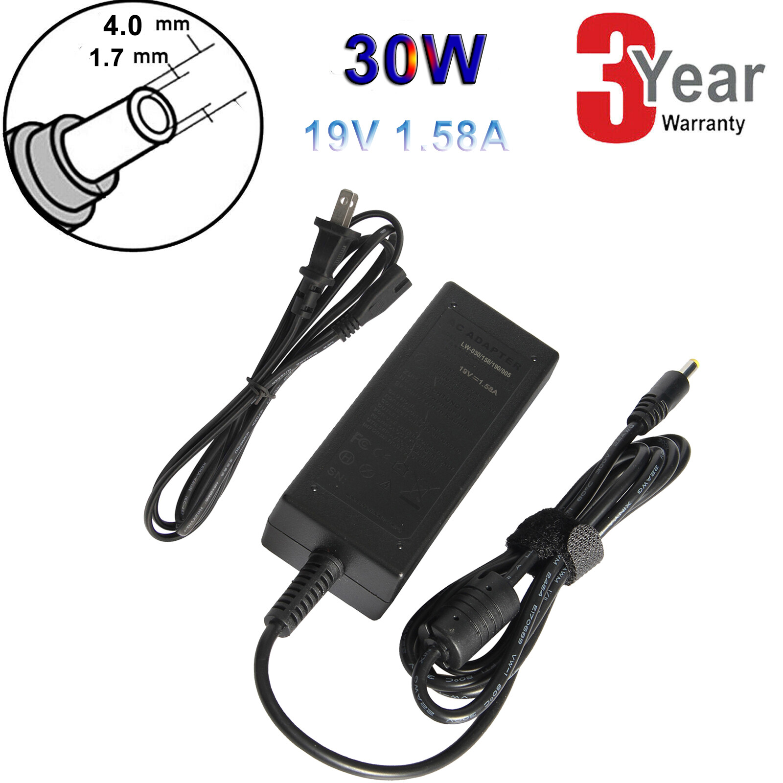 AC Adapter Charger For Lenovo Ideapad 110S-11IBR 5A10H43620 Power Supply Cord U