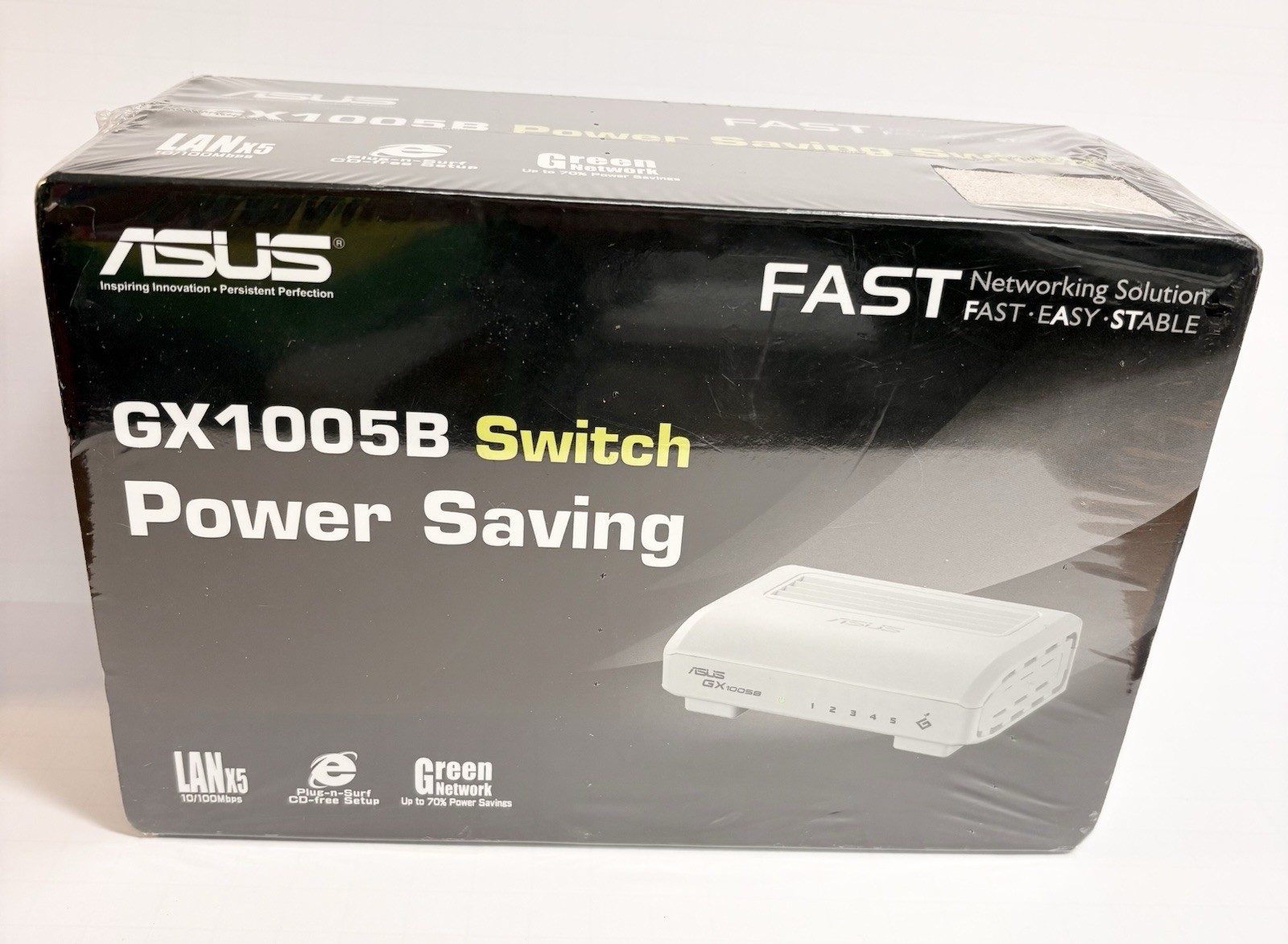 New ASUS GX1005B V4 Switch Power Saving LANx5 Optimize Home Networking Powersave