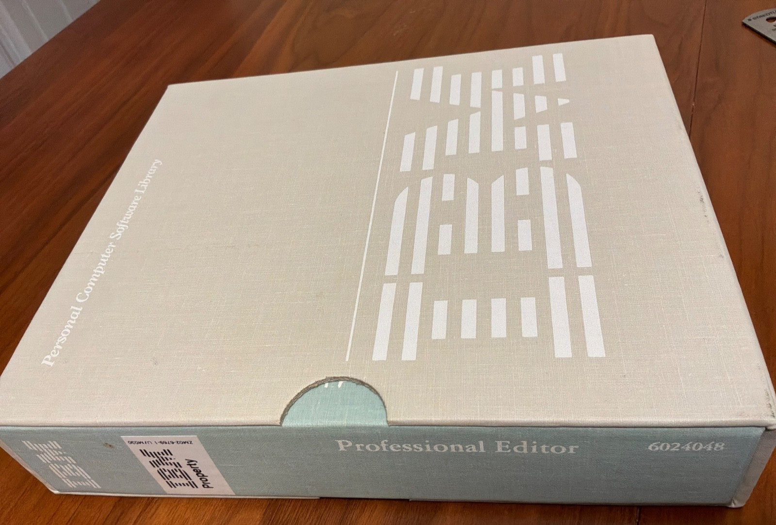 IBM PC- Personal Editor 6024048 Manual and software & backup floppy 1st Edition