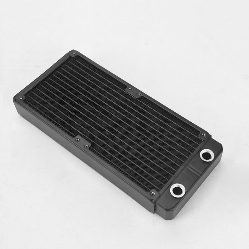OCOCOO 240 360 Radiator Aluminum G1/4 Thread Computer Water Cooling DIY Fittings
