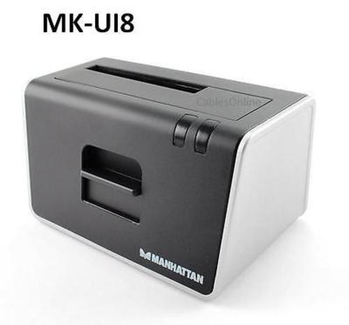 USB/ eSATA, SATA Hard Drive Quick-Dock w/ Dual Insertion Slot (2.5" & 3.5" HDDs)