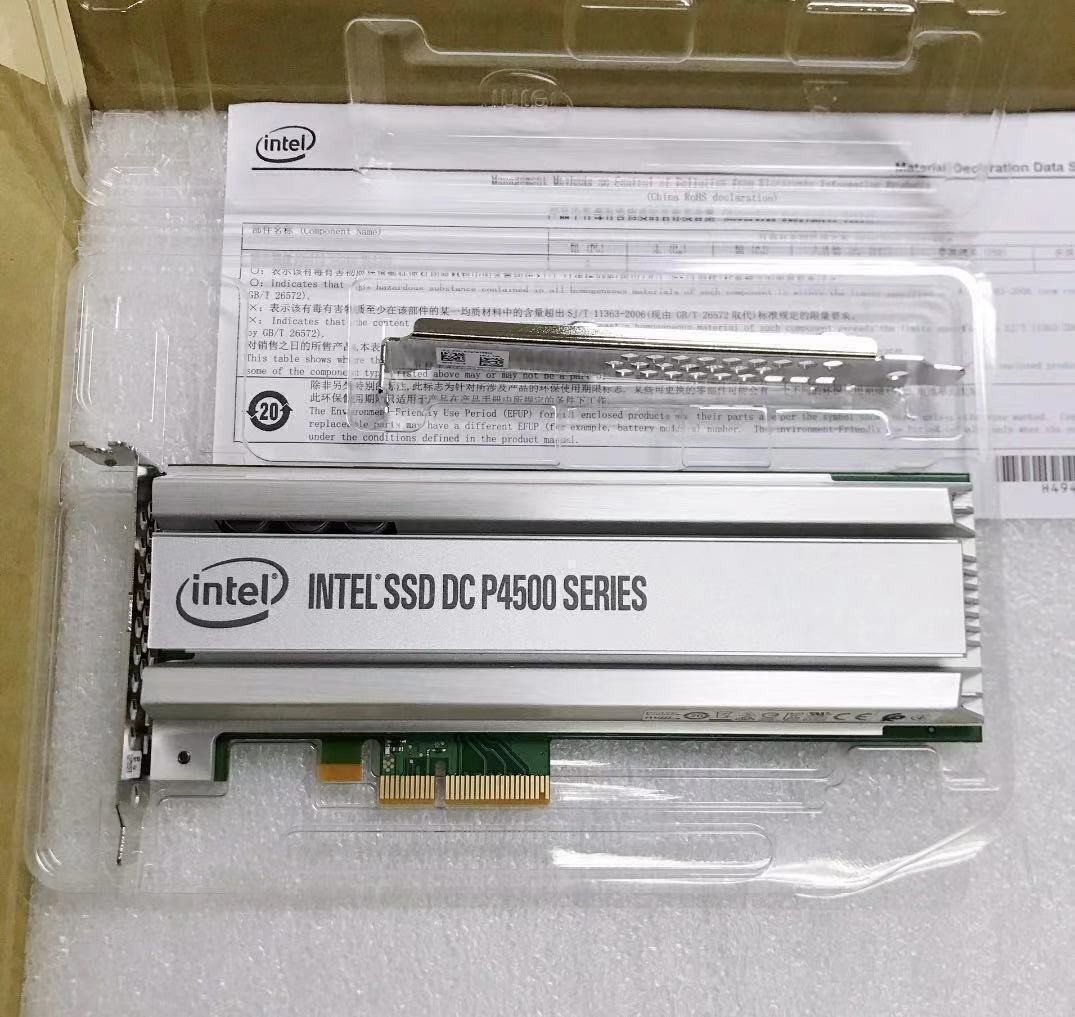 Intel P4500 Series 4TB SSD PCIE NVME Solid State Drive SSDPEDKX040T7