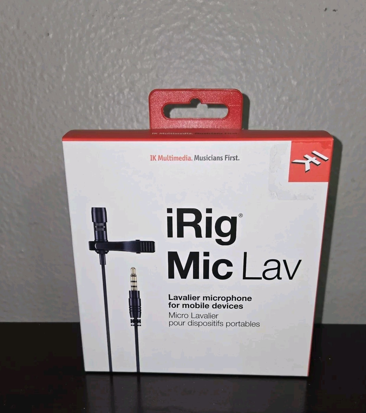 IK MULTIMEDIA IRIG MIC LAV FOR MOBILE DEVICES - NEW IN BOX