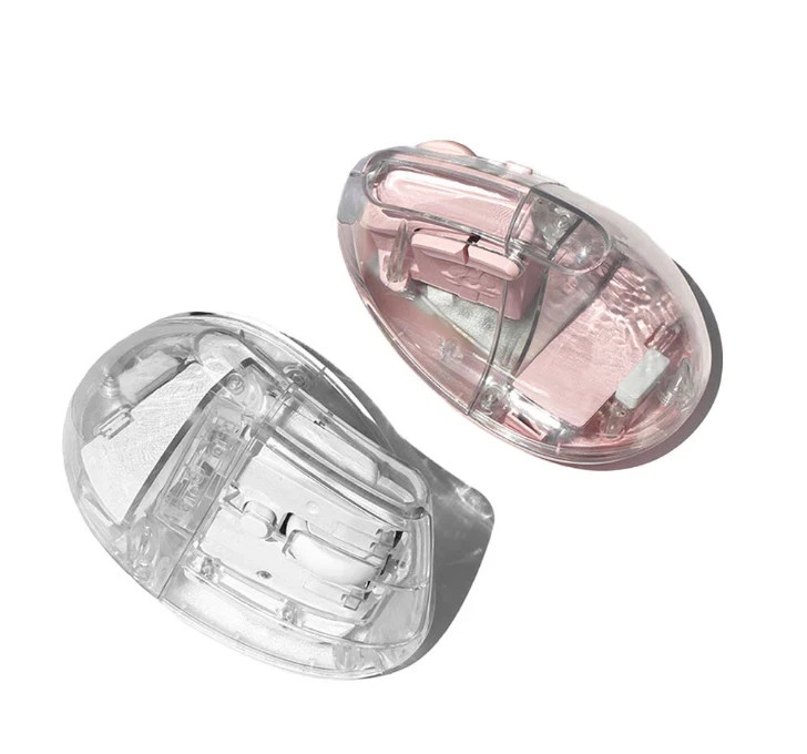 OVROOM Water Drop Vertical Mouse Transparent Wireless Bluetooth OV-WM01 New