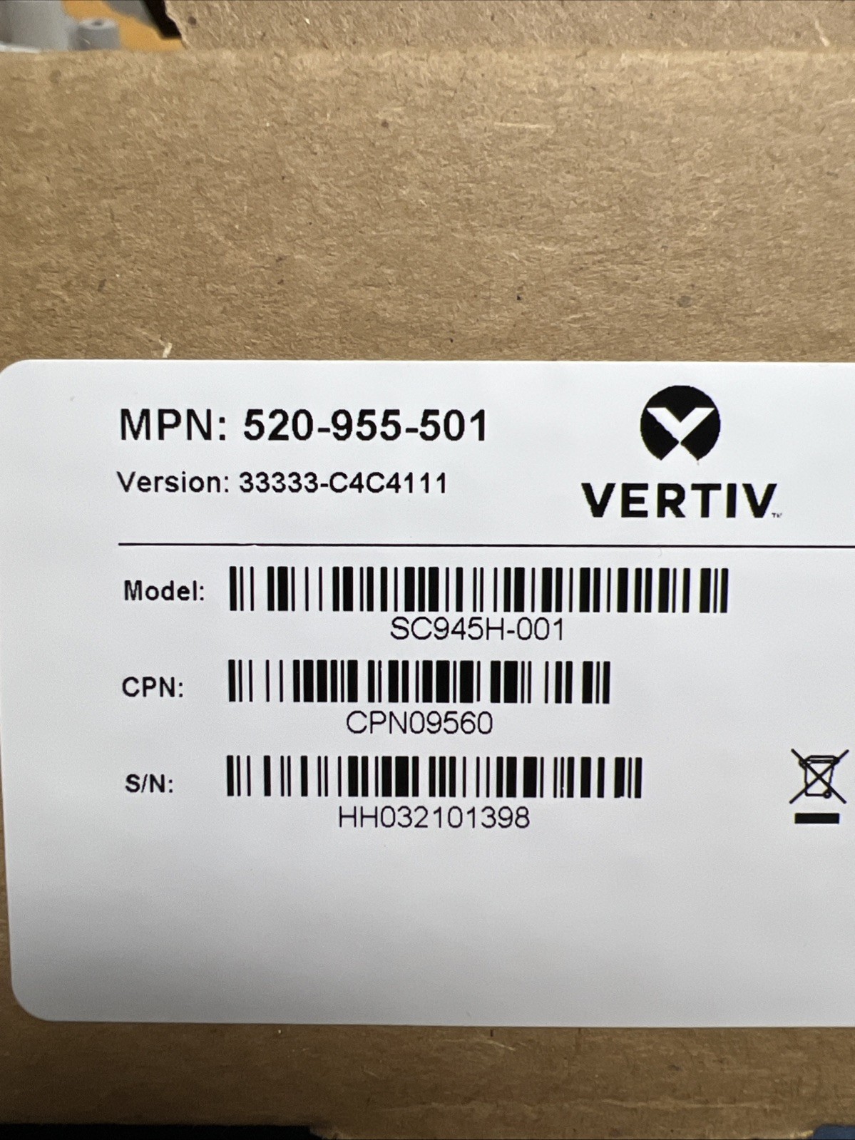 Vertiv CYBEX SC945H KVM Switch 4 Port Dual Display
