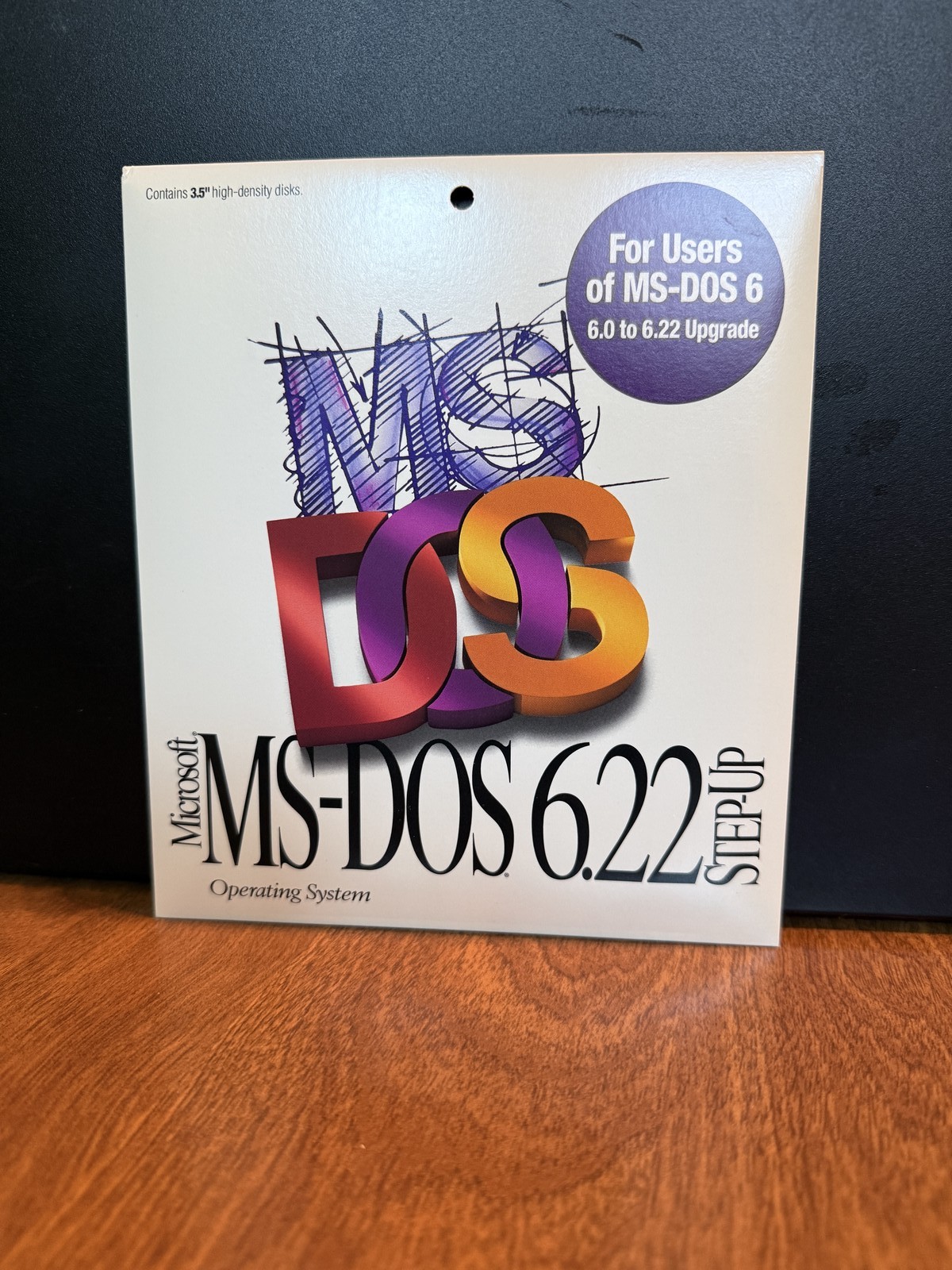 Microsoft MS DOS 6.22 Step Up Operating System Software