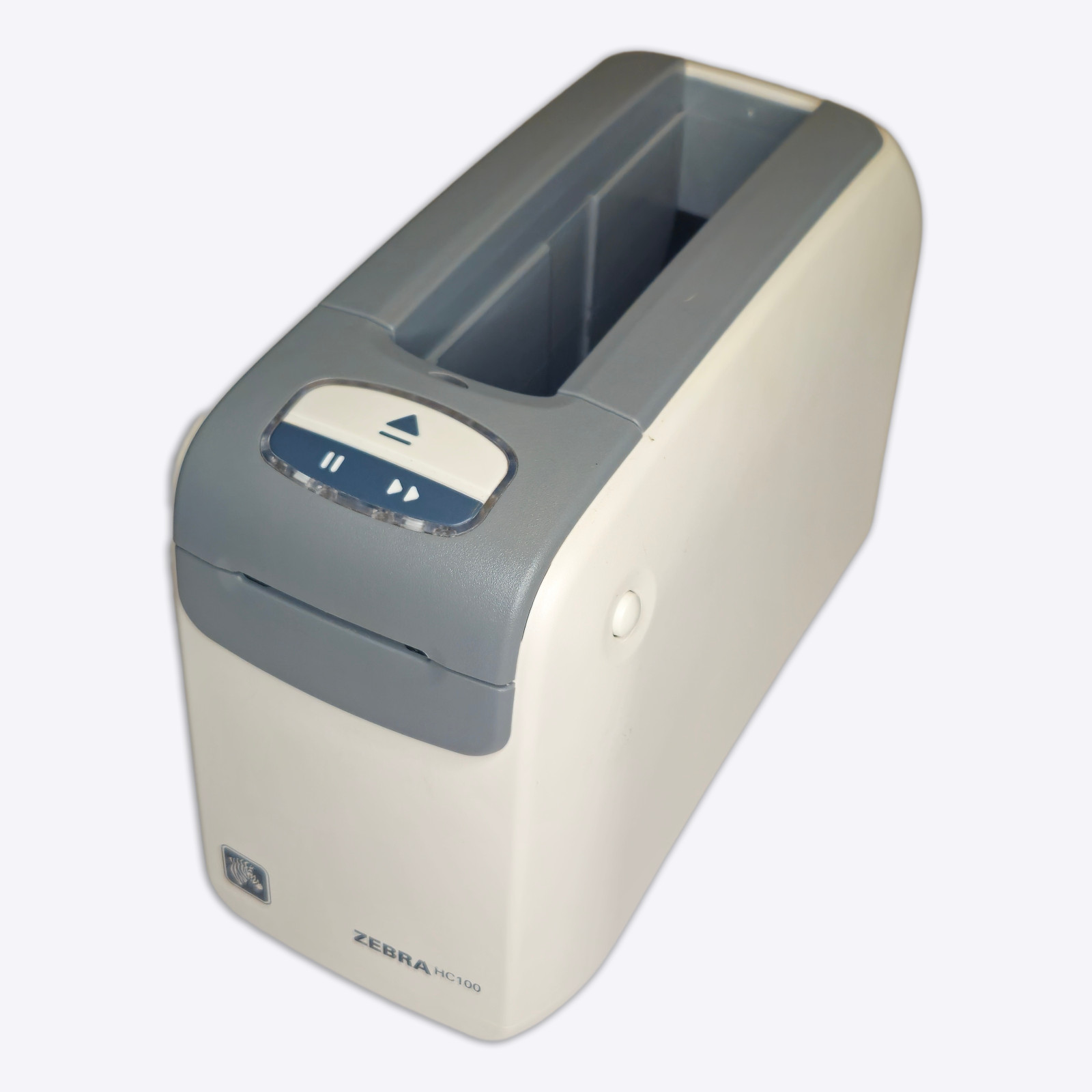 Zebra HC100-3001-1100 Wristband Printer Tested USB Ethernet No Power Adapter