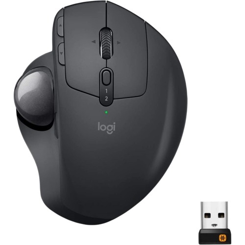 Logitech MX ERGO Wireless Trackball for Windows PC and Mac.