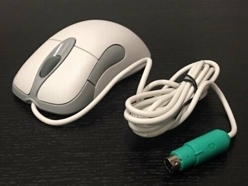 Brand NEW--Microsoft X05-07295 5-Buttons IntelliMouse PS2 Scroll BALL Mouse