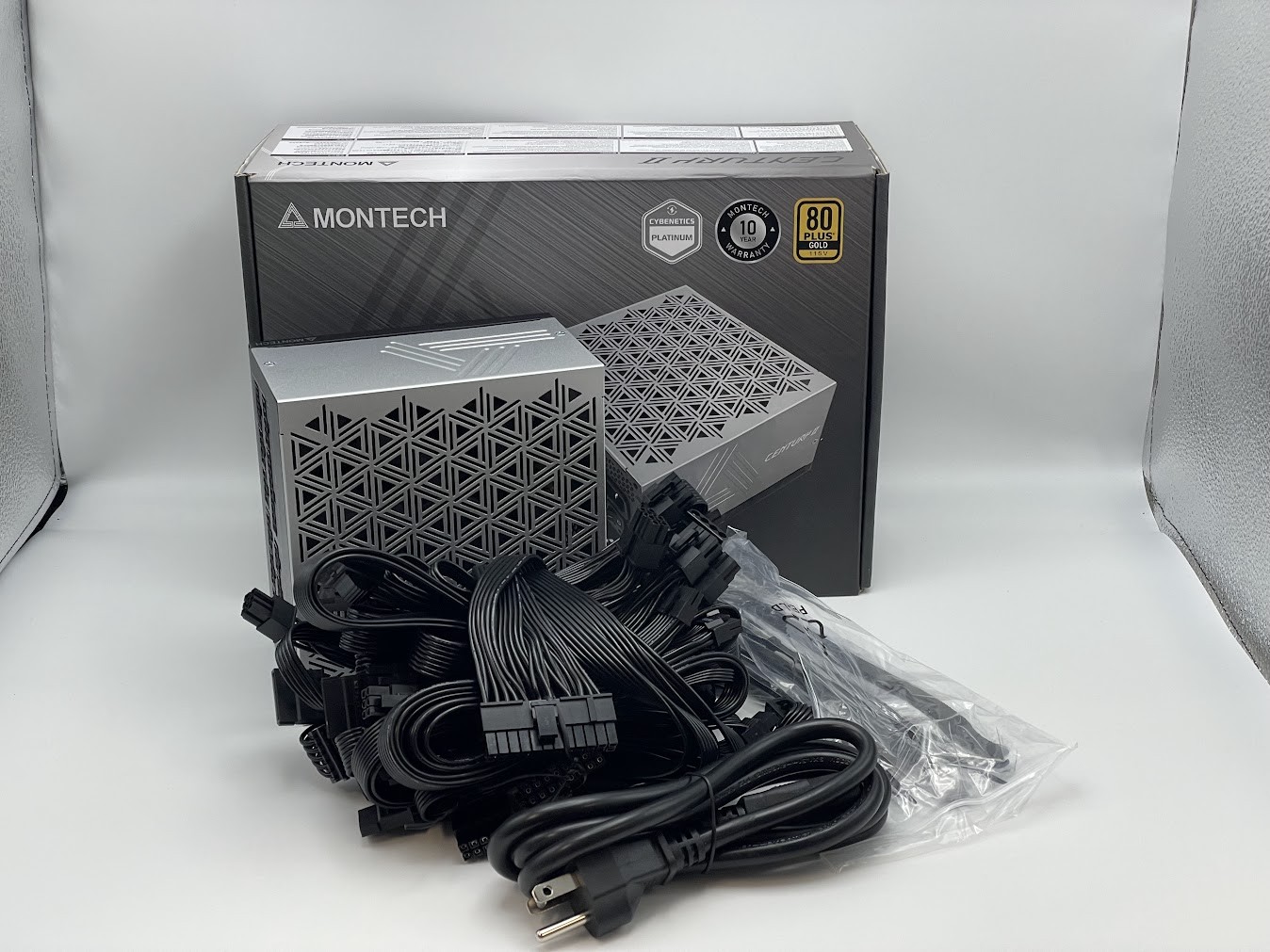 Montech Century II 1050 Watt 80 Plus Gold ATX  Modular Power Supply - OPEN BOX
