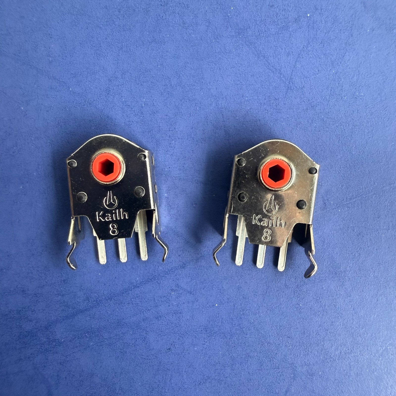 8mm Kailh Red Core Dust Proof Mouse Scroll Wheel Encoder 2pcs US Stock