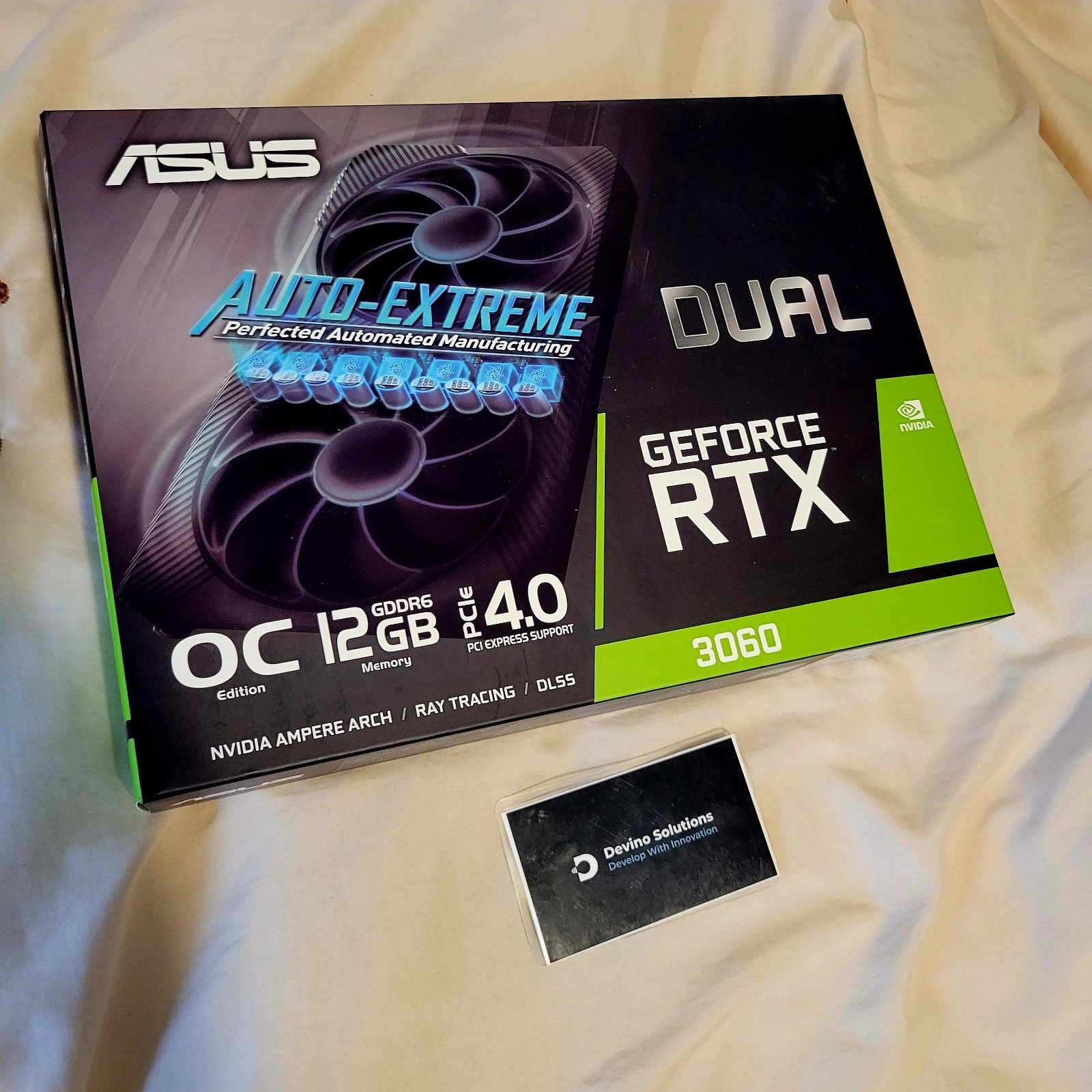 BRAND NEW MSI ASUS TUF Ventus 2x Dual NVIDIA GeForce RTX 3060 AND 3070 Ti