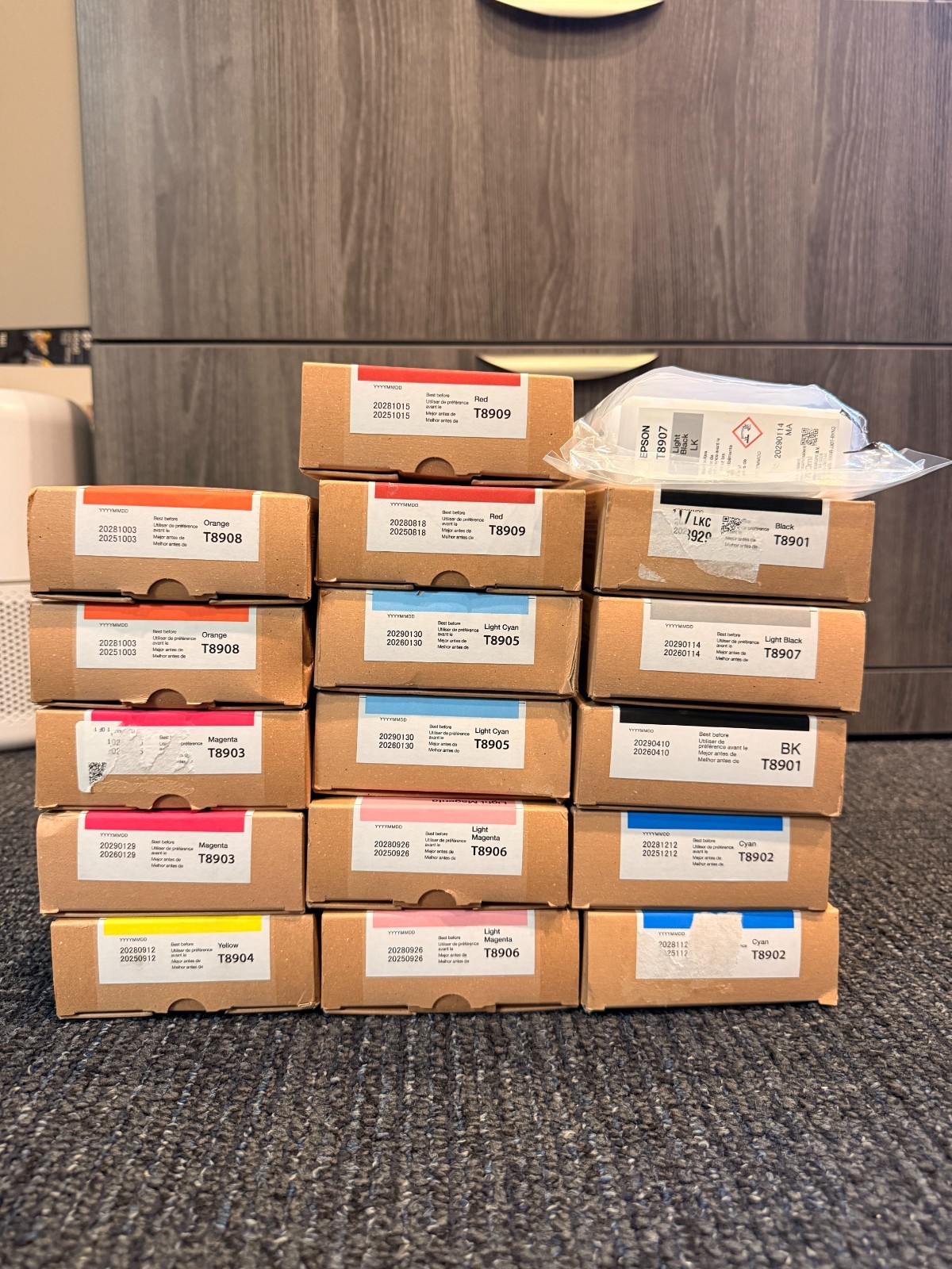 Epson UltraChrome GS3 Inks - Brand New