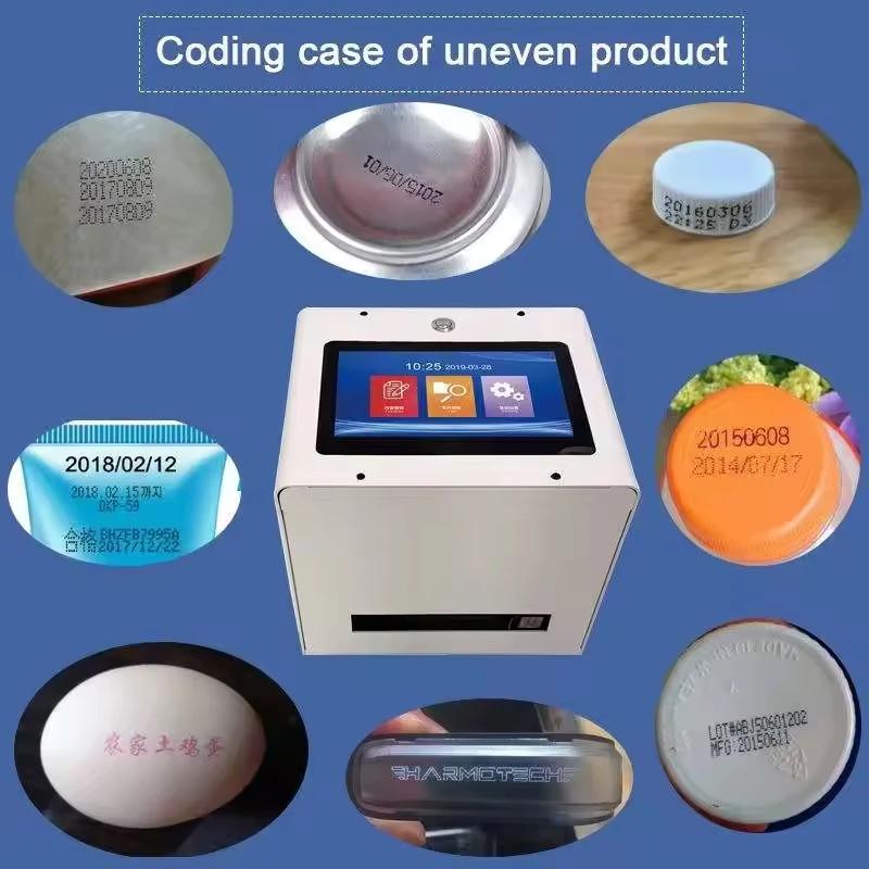 Desktop Inkjet Coder Date Code for Pickle Jars Batch Number