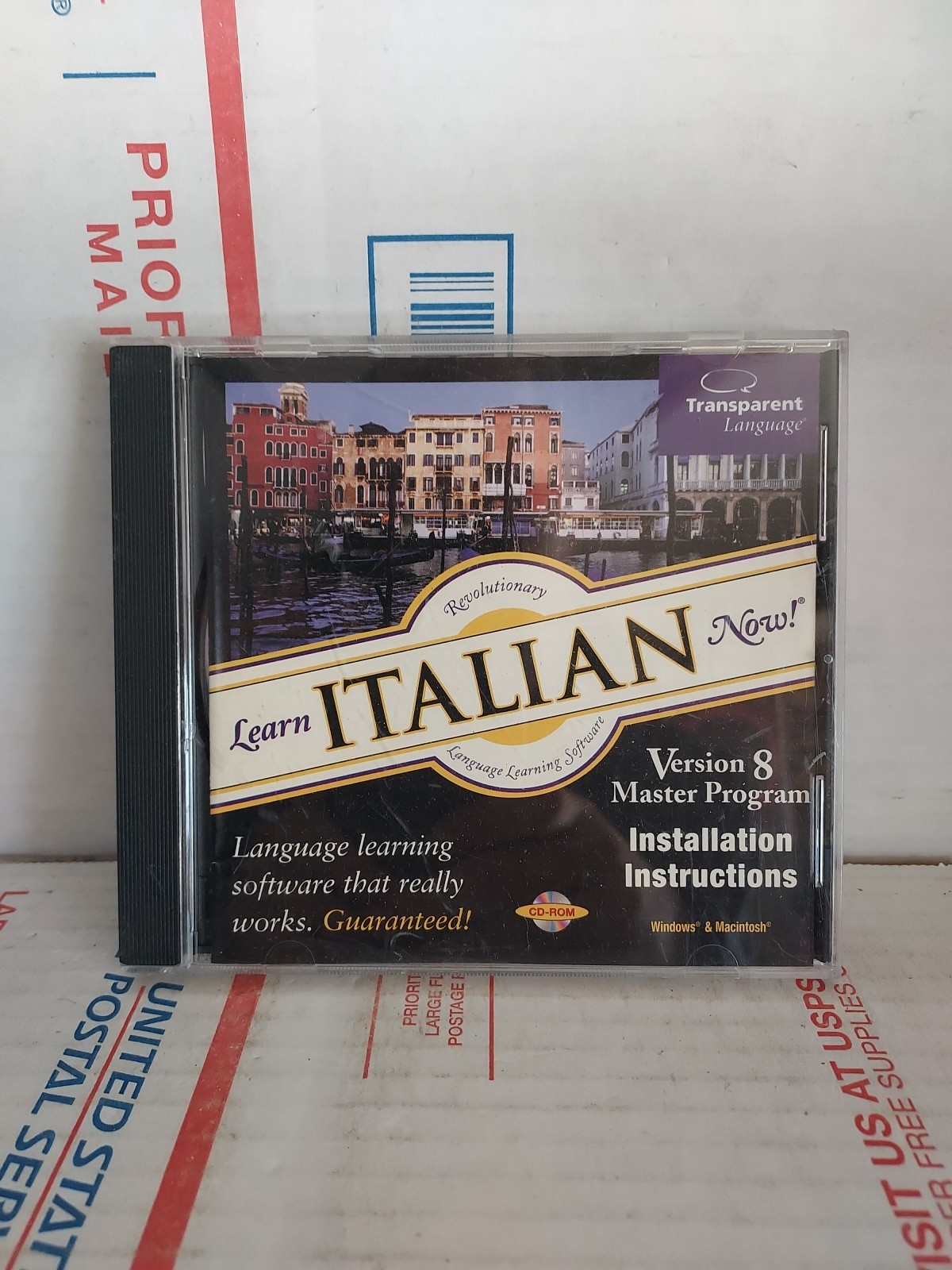 Learn Italian Now Transparent Language Learning Master Program PC CD-ROM ~ #173