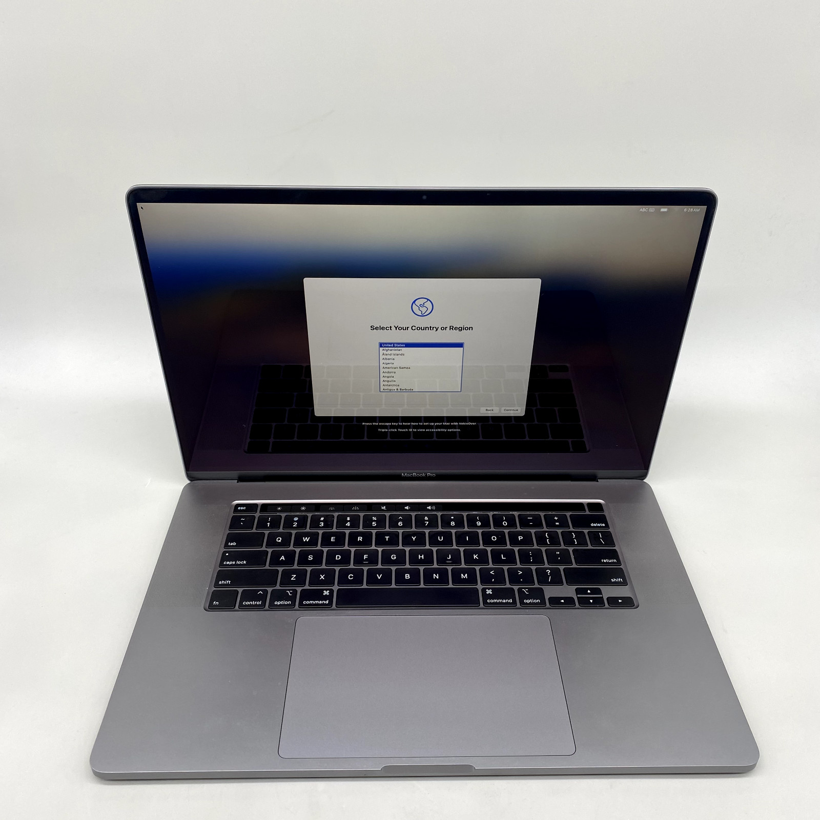 Apple MacBook PRO 15" A1990 2018 i7-8750H 2.2GHz 256GB SSD 16GB RAM Gray /C/Dent