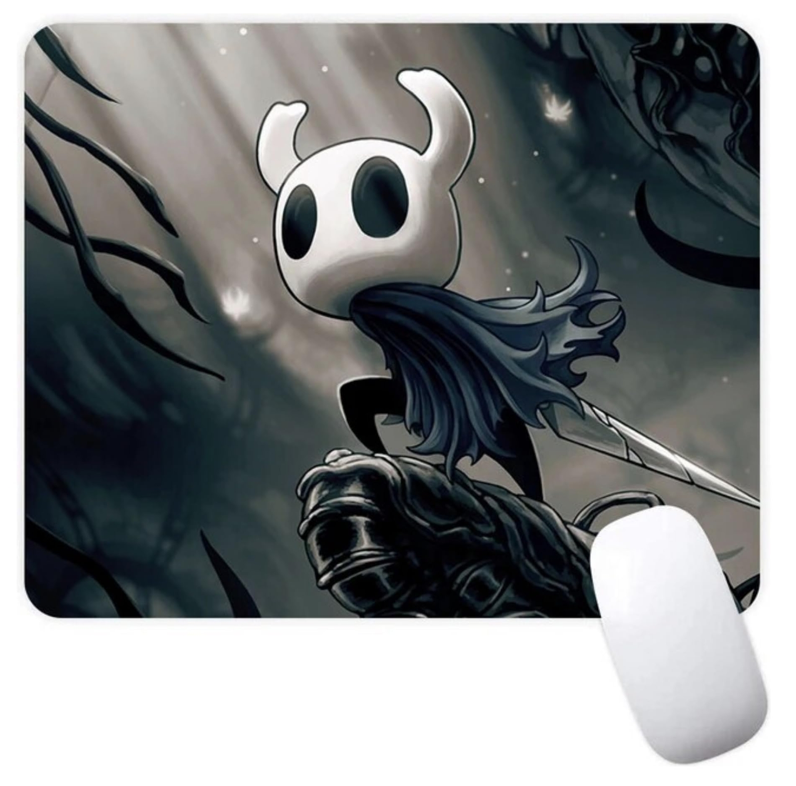 Hollow Knight Metroidvania Video Game Non-Slip Mousepad Gaming Computer Mousepad