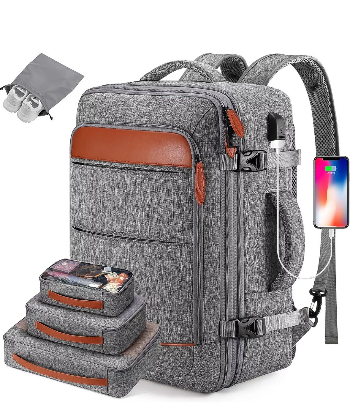Bagsure Travel Backpack Model 12 Expandable Backpack
